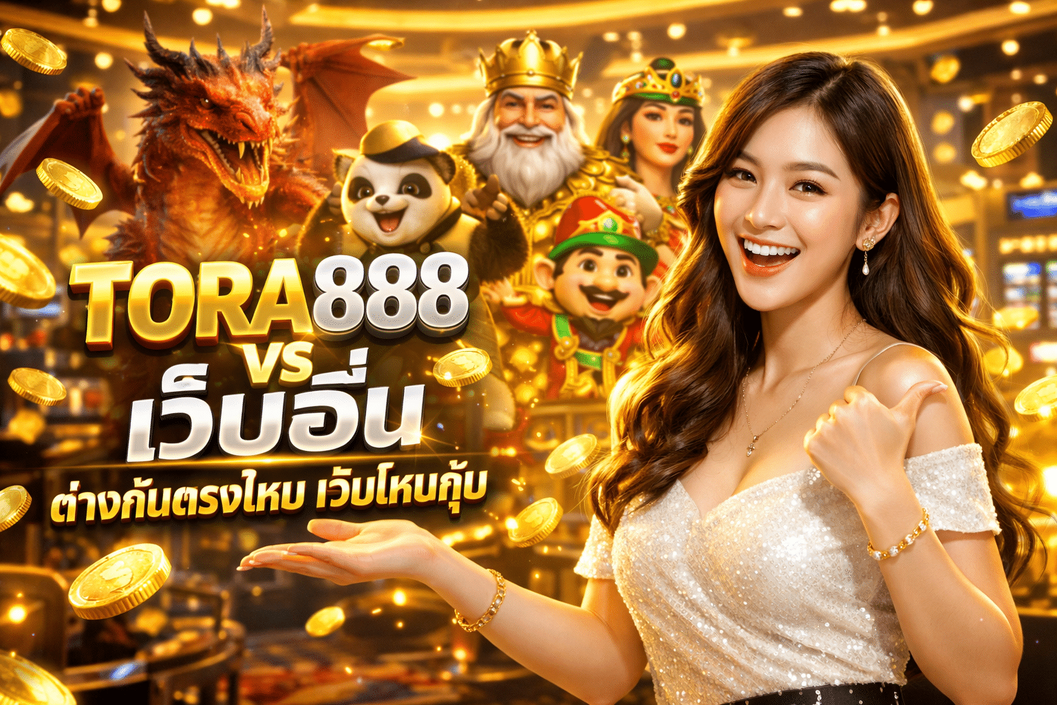 TORA888 vs เว็บอื่น ต่างกันตรงไหน เว็บไหนคุ้ม