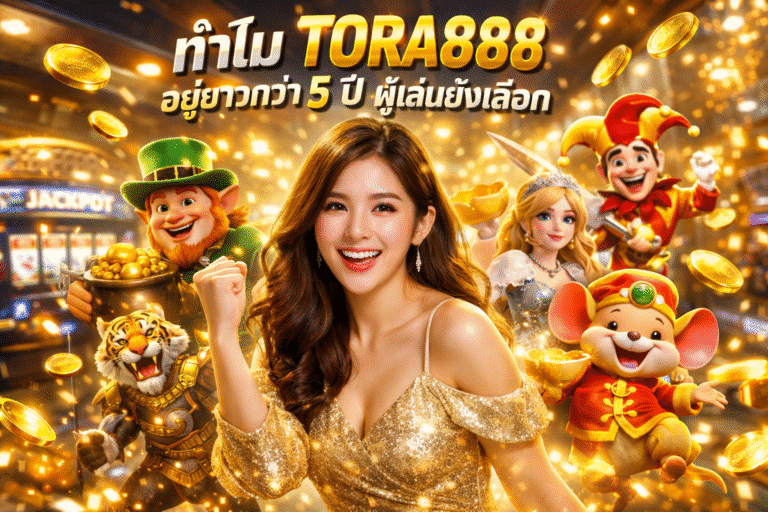 ทำไม TORA888 อยู่ยาวกว่า 5 ปี ผู้เล่นยังเลือก